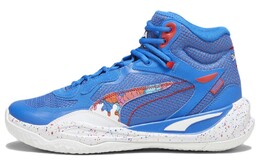 Баскетбольные кроссовки Puma Playmaker унисекс, Blue/Red 379284-01 | blue/red