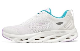 Кроссовки для бега GO RUN Swirl Tech Speed женские с низким верхом, белые/королевские синие Skechers 129496-wbl