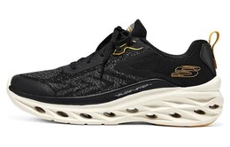 Кроссовки Glide Step для бега мужские с низким верхом, черные/золотые Skechers 232635-bkyl