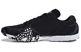 Кроссовки Adizero Runner для бега унисекс с низким верхом черного цвета Y-3 eh2045