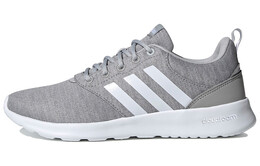Кроссовки для бега Qt Racer 2.0 женские с низким верхом, белые/серые Adidas Neo fv9610