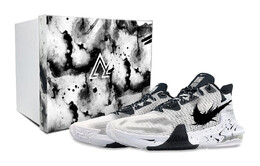 Баскетбольные кроссовки Air Max Impact 3 мужские с низким верхом черного/белого цвета Nike dc3725-100(team47-am黑钩泼墨box) | black