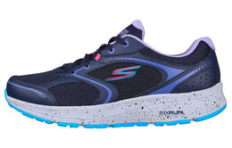 Кроссовки Go Run Consistent для бега женские с низким верхом, синие/фиолетовые Skechers 128285-nvlv