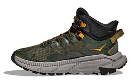 Кроссовки для бега Trail Code для мужчин, средний верх Hoka One One 1123165-dbav | dark green