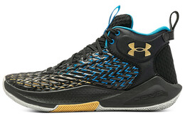 Кроссовки Under Armour Havor Basketball Unisex, черный/синий 3025994-002