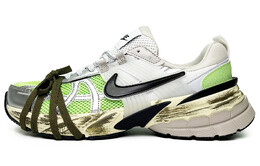 Кроссовки для бега V2K Run женские с низким верхом, серебристо-зеленые Nike fd0736-100(team285-男女款踏青) | light green