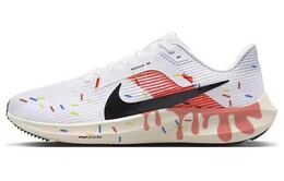 Кроссовки Air Zoom Pegasus 40 унисекс с низким верхом белые/розовые Nike fj0686-100(team56-流体冰淇淋) | white