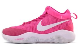 Баскетбольные кроссовки Zoom Rev мужские, среднего размера, розовые/белые Nike 852423-616