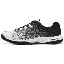 Кроссовки мужские низкие белые/черные Skechers 246070c-wbk | white/black