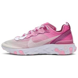 Кроссовки Nike React Element 87 Sneakerroom Breast Cancer Awareness White, розовый cq4337-100 | pink