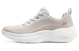 Кроссовки женские Slip Ins с низким верхом серые Skechers 117550-nat | gray