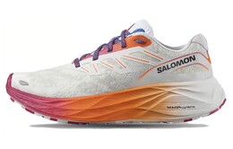 Кроссовки Salomon Aero Glide 2 'White Dragon Fire', красный 475267 | white-orange-red