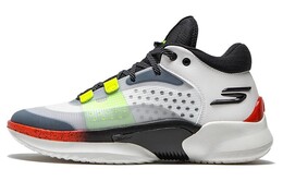 Кроссовки Skechers SKX Resagrip White Black Orange, белый/черный/оранжевый 253005-wbo | white/black/orange