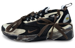 Кроссовки Zoom 2K для бега мужские с низким верхом бежевые Nike ao0269-101(team80-男款草木灰) | beige black