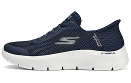 Кроссовки для бега Go Walk Flex женские, средний верх Skechers 124836-nvw | blue with white lettering