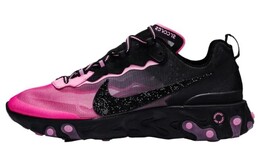Кроссовки Nike React Element 87 Sneakerroom Breast Cancer Awareness Swarovski, фиолетовый cq4337-001 | dark violet