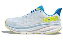 Кроссовки Clifton 9 для бега мужские с низким верхом белые/желтые/синие Hoka One One 1132210-iwep