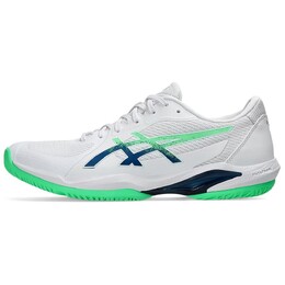 Кроссовки Asics Solution Swift FF Tennis Shoes Men Low-top White/Green, зеленый 1041a466-101 | white/green