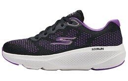 Кроссовки женские с низким верхом, черные/фиолетовые Skechers 128348-bkpr | black/purple