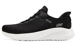 Кроссовки женские с низким верхом, черные Skechers 117504-blk | black