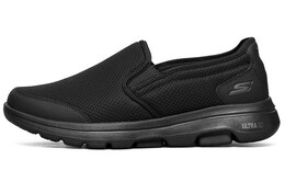Кроссовки Go Walk 5 для бега мужские с низким верхом черного цвета Skechers 216013-bbk