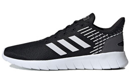 Кроссовки Asweerun мужские с низким верхом, черные/белые Adidas Neo eg3182