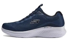 Кроссовки мужские низкие синие Skechers 232831-nvbk | blue
