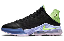 Кроссовки Nike Lebron 19 Basketball Unisex, черный/сиреневый/светло-зеленый do9828-001