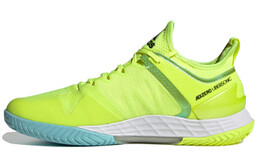 Кроссовки для тенниса Adizero Ubersonic 4 мужские низкие желтые/черные Adidas fx1365