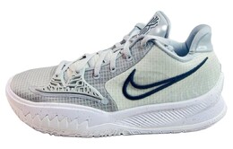 Баскетбольные кроссовки Kyrie Low 4 унисекс с низким верхом серебристые/черные/белые Nike dm5041-002 | silver/black/white