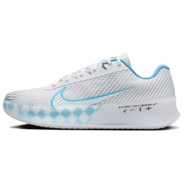 Кроссовки Nike Court Vapor Tennis Shoes Men Low-top White/blue, белый/голубой hq1654-100 | white/illusion blue