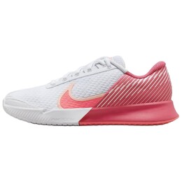 Кроссовки Nike Court Zoom Vapor Tennis Shoes Women's Low-top White/red, красный dr6192-107 | white/dark red