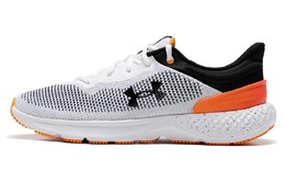Кроссовки Charged Escape 4 для бега для мужчин с низким верхом Under Armour 3026521-100 | black/white/orange