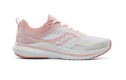 Кроссовки Humming 3 женские с низким верхом розового цвета Saucony s18189-1 | white/pink