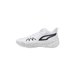 Баскетбольные кроссовки Genetics унисекс среднего размера, черные Puma 310405-04 | white