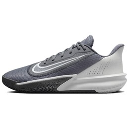 Баскетбольные кроссовки Precision 7 унисекс с низким верхом серо-красные Nike fn4322-003 | white/photon gray/light smoke gray