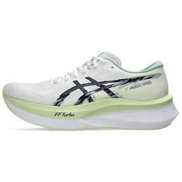 Кроссовки MAGIC SPEED 4 мужские низкие белые/зеленые Asics 1011b875-100 | white/black