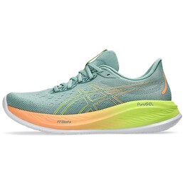 Кроссовки мужские GEL-CUMULUS 26 с низким верхом, зеленые, оранжевые Asics 1011b947-750 | aloe wash/hazelnut/feather gray