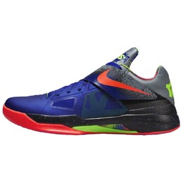 Кроссовки Nike KD 4 NERF 2024, синий/красный fq8180-400 | blue/red