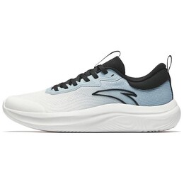 Кроссовки мужские низкие белые, черные, синие Anta 112437761r-4 | optic white/black/cobalt
