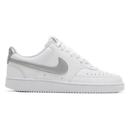 Кроссовки Nike Wmns Court Vision Low 'White Metallic Silver', белый/серебряный cd5434-111 | white metallic silver