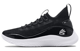 Кроссовки Under Armour Curry 8 Unisex, черный/белый 3024785-010