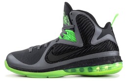 Баскетбольные кроссовки Lebron 9 мужские высокие темно-серые/черные Nike 469764-006