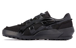 Кроссовки для бега Big Logo Trainer унисекс с низким верхом черного цвета Onitsuka Tiger 1183a792-001