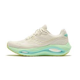 Кроссовки женские с низким верхом бежево-зеленые Saucony s18229-1 | beige/green