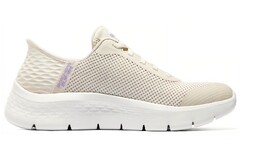 Кроссовки для бега Go Walk Flex женские с низким верхом молочно-белые Skechers 124836-ofwt | ivory