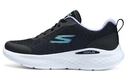 Кроссовки для бега Go Run Lite женские с низким верхом Skechers 129441-bklv | black/white