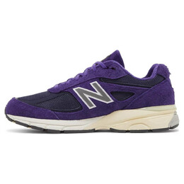 Кроссовки New Balance Teddy Santis x 990v4 Made in USA, фиолетовый/черный/белый u990tb4 | purple