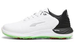 Кроссовки для гольфа Phantomcat NITRO мужские с низким верхом, белый/зеленый Puma 378939-01 | white/black/green