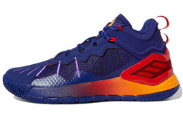Баскетбольные кроссовки D Rose Son Of Chi мужские низкие синие/красные Adidas gy3265